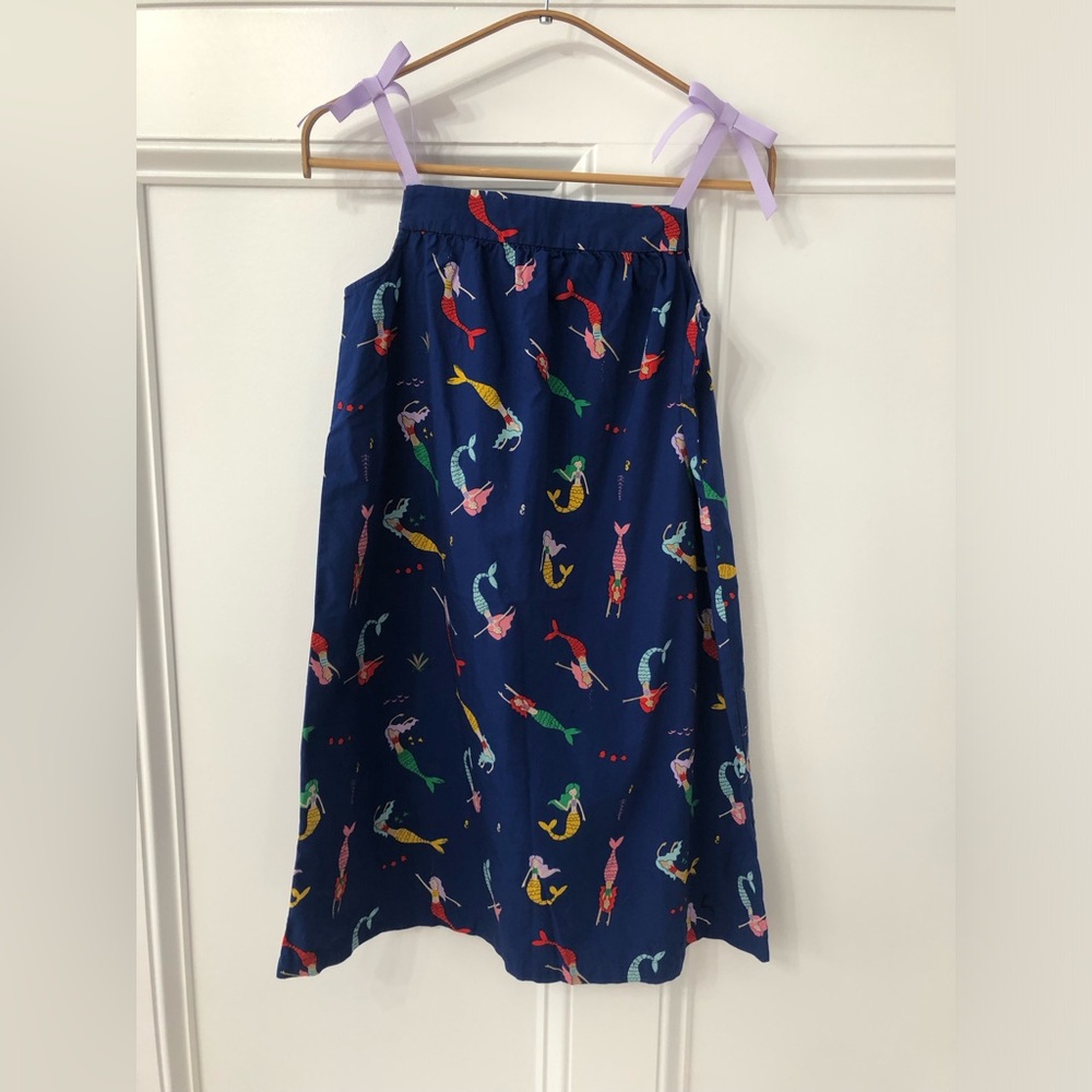 Hanna Andersson Blue Mermaid Dress 150